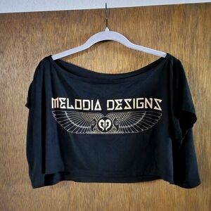 Melodia Designs Winged Sun Crop Top